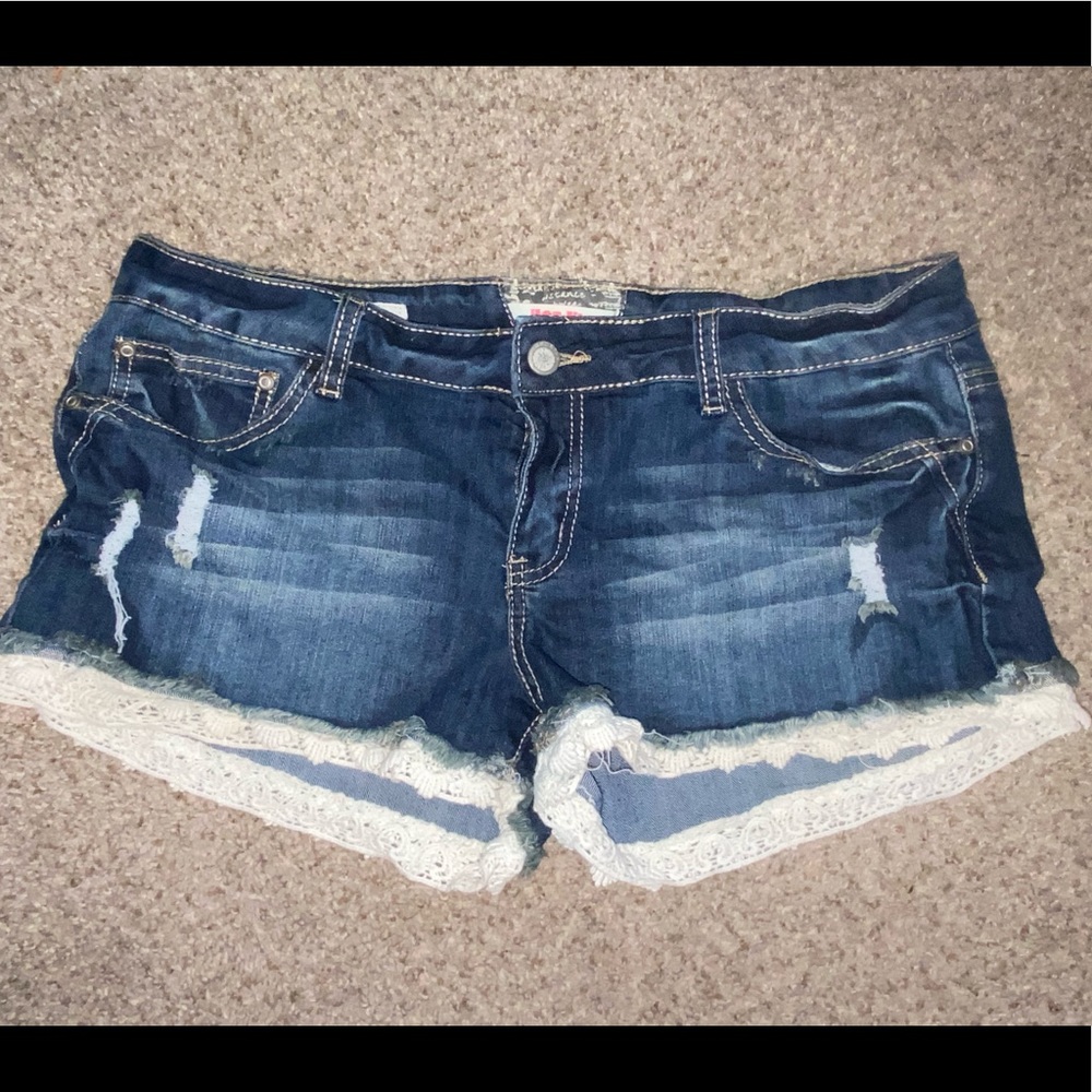 💎Hot Kiss jean shorts - juniors 15
